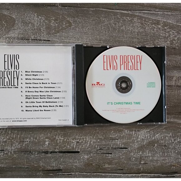 Elvis Presley Christmas CD Set: "Its Christmas Time" & "Blue Christmas" - Picture 5 of 9